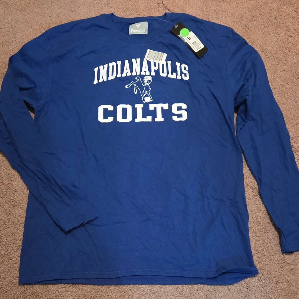 *NWT* Fanatics Blue Indianapolis Colts Shirt